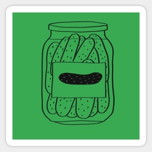 I LOVE PICKLES! Sticker